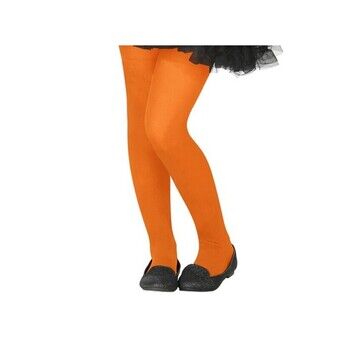 Stockings Girl Costume Orange