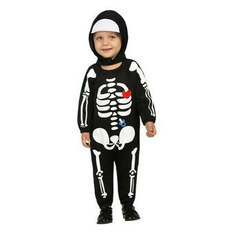 Costume for Babies Black Skeleton 24 Months