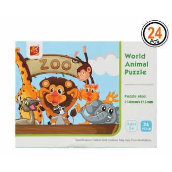 Puzzle Zoo 16 x 12 cm 24 Pieces