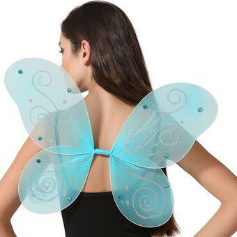 Butterfly Wings Blue 48 X 37 cm