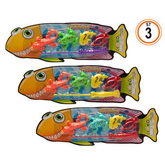 Fishing Game Multicolour 3 Units