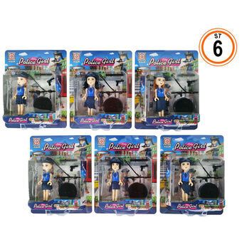 Doll Police Officer 6 Units