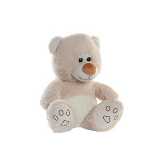 Fluffy toy DKD Home Decor Beige Children\'s Bear (25 x 23 x 30 cm)