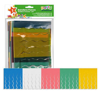 Bunting Multicolour Plastic Fringe