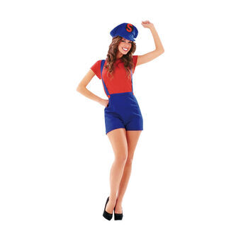 Costume for Adults My Other Me Super Lady Red M/L (3 Pieces)
