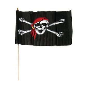 Flag My Other Me 46 x 32 cm Pirate Skull Small