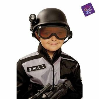 Baby Helmet My Other Me Swat Police Officer Black