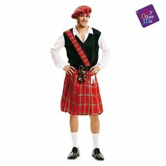 Costume for Adults Scottish Size M/L Red M