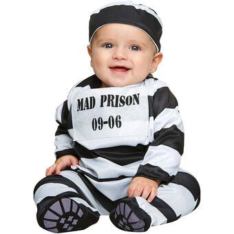 Costume for Babies My Other Me Male Prisoner 7-12 Months