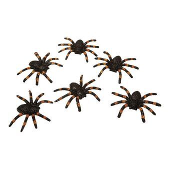 Halloween Decorations My Other Me Spider Shiny (6 uds) (6 x 7 cm)