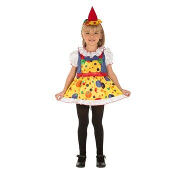 Costume for Children My Other Me Female Clown 3-4 Years (2 Pieces)