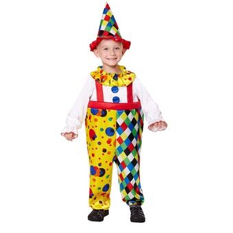 Costume for Children My Other Me Male Clown 5-6 Years (2 Pieces)
