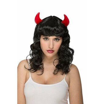 Wigs My Other Me Female Demon Brunette