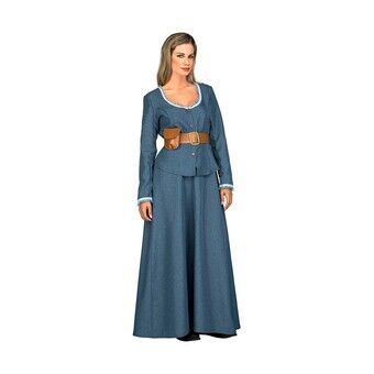 Costume for Adults My Other Me Western Girl Size M/L