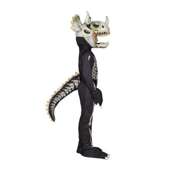 Costume for Children My Other Me Skeleton Dinosaur Multicolour (5 Pieces)