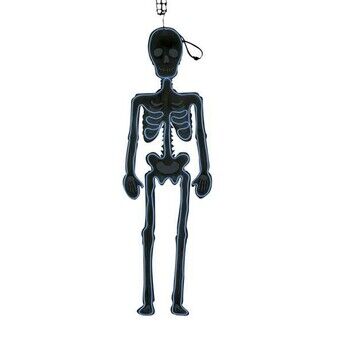 Hanging decoration My Other Me Skeleton Lights Halloween Neon Silhouettes (90 x 30 cm)