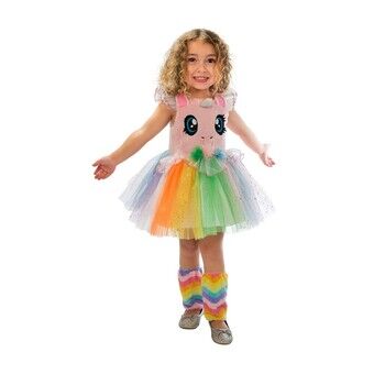 Costume for Children My Other Me Pink Unicorn 3-4 Years Eyes