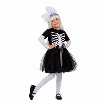 Costume for Children My Other Me Black Skeleton L 10-12 Years 11 (3 Pieces)