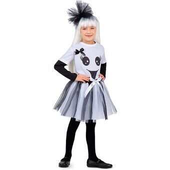 Costume for Children My Other Me Ghost 3-4 Years Tutu Grey (3 Pieces)
