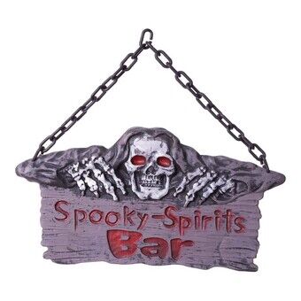 Sign My Other Me Spooky Spirits Bar Halloween (37 x 46 cm)