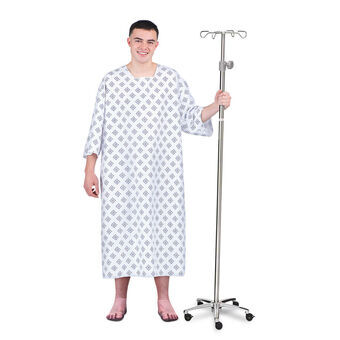 Costume for Adults My Other Me Hospital patient One size White (2 Pieces)