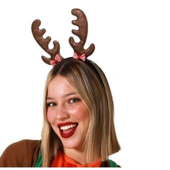 Headband Christmas Reindeer Brown