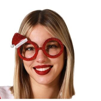 Glasses Christmas Red