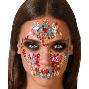 Body and Face Stickers Skull