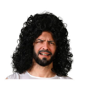 Curly Hair Wig Black