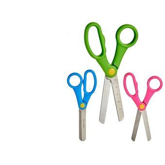 Scissors Children\'s Blue Pink Metal Green 1 x 19,5 x 7,5 cm