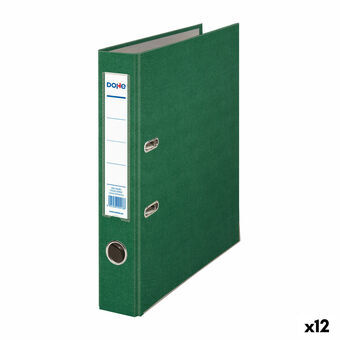 Lever Arch File DOHE Archicolor Cardboard Din A4 Narrow Green 12 Units (29 x 35 x 4,5 cm)