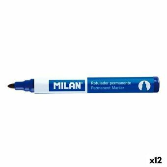 Permanent marker Milan Blue (12 Units)
