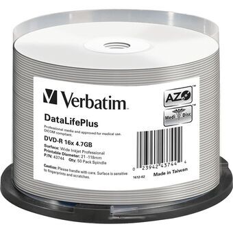 DVD-R Verbatim DataLifePlus 50 Pieces