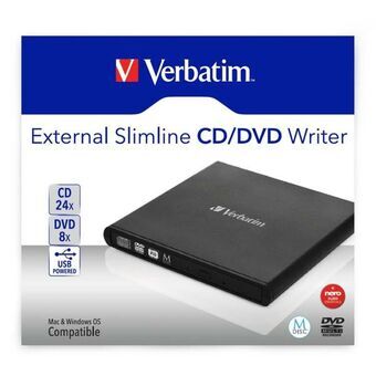 External Recorder Verbatim Slimline CD/DVD