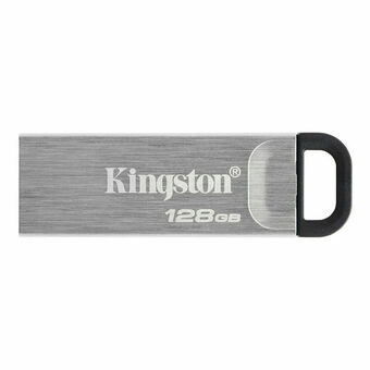 USB stick Kingston Black Silver 128 GB 128 GB SSD
