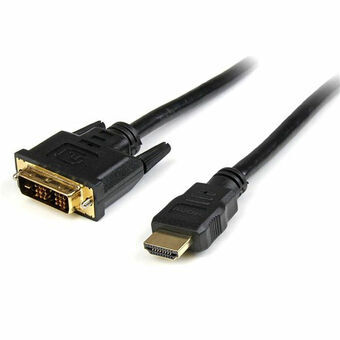 HDMI to DVI adapter Startech HDDVIMM2M            Black (2 m)