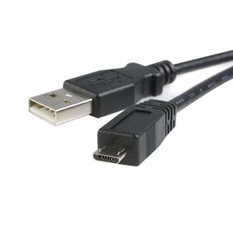 Cable Micro USB Startech UUSBHAUB3M           USB A Micro USB B Black