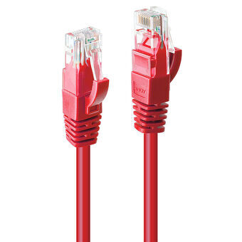 UTP Category 6 Rigid Network Cable LINDY 48031 Red 50 cm 1 Unit