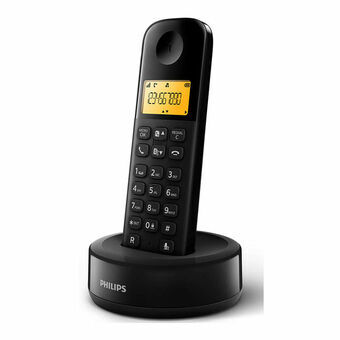 Wireless Phone Philips D1601B/34 1,6" 300 mAh GAP Black