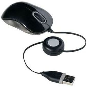 Mouse with Cable and Optical Sensor Targus AMU75EU Black