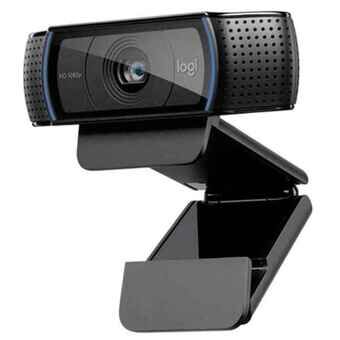 Webcam Logitech 960-001055           1080p FHD 30 fps Black