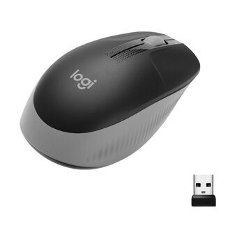 Wireless Mouse Logitech 910-005906 Black Grey Black/Grey