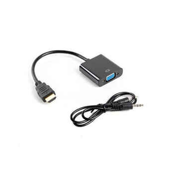 HDMI to VGA Adapter Lanberg AD-0017-BK Black
