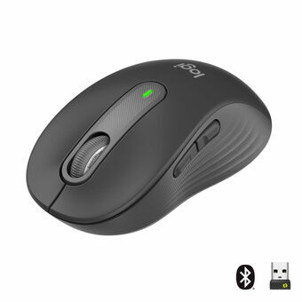 Wireless Mouse Logitech Graphite Black Grey