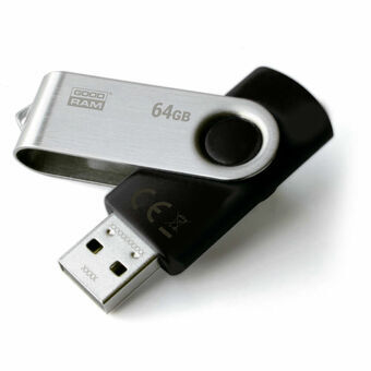 Pendrive GoodRam UTS2 USB 2.0 Black Black/Silver Silver 64 GB
