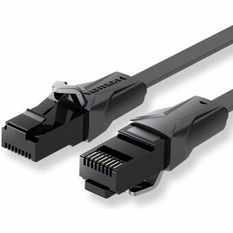UTP Category 6 Rigid Network Cable Vention Vention IBABS Black 25 m