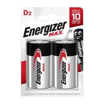 Batteries Energizer E300129200 LR20 (2 pcs)
