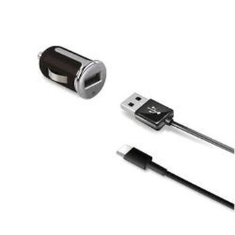 Universal USB Car Charger + USB C Cable Celly CCUSBTYPEC