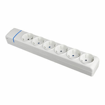 6-socket plugboard without power switch Solera 8006p 250 V 16 A