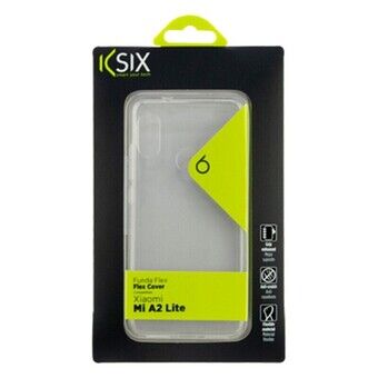 Mobile cover Xiaomi Mi A2 Lite KSIX Flex Transparent